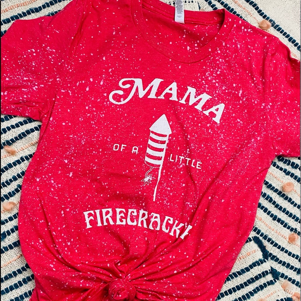 “Mama of a Firecracker” Tee